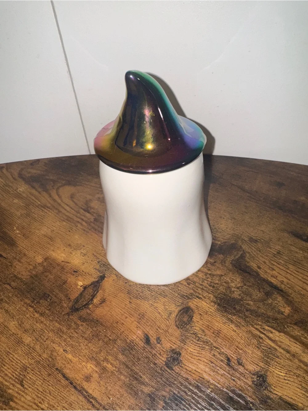 Target Ghost Jar with Iridescent Witch Hat